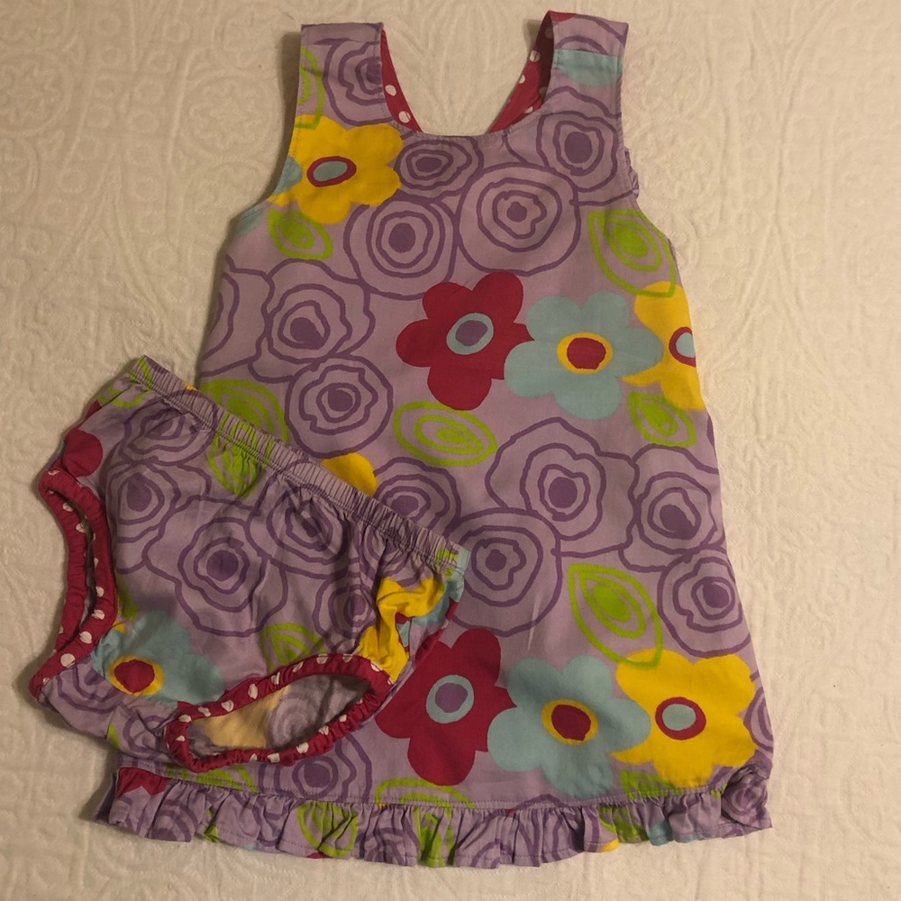 N-kids Girls floral dress size 24M